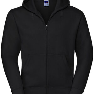 Authentic zipped hooded sweat - Black, XS