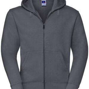 Authentic zipped hooded sweat - Convoy Grey, XS