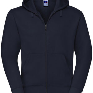 Authentic zipped hooded sweat - French Navy, XS