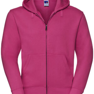 Authentic zipped hooded sweat - Fuchsia, S