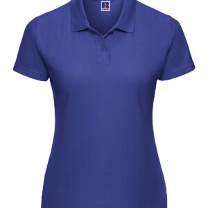 Women's classic polycotton polo - Bright Royal, XS
