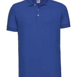 Stretch polo - Azure Blue, S