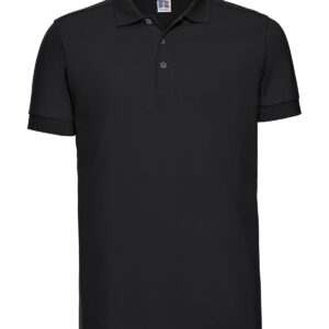 Stretch polo - Black, S