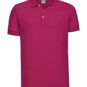 Stretch polo - Fuchsia, S