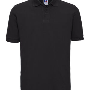 Classic cotton piqué polo - Black, S