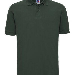 Classic cotton piqué polo - Bottle* Green, S