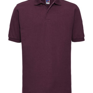 Hard-wearing 60°C wash polo - Burgundy, XS