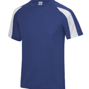 Contrast cool T - Royal Blue/Arctic White, S