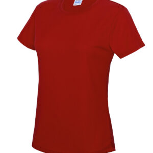 Women's cool T - Fire Red, XS