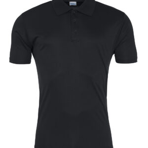 Cool smooth polo - Jet Black, XS