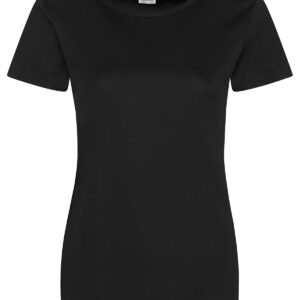 Women's cool smooth T - Jet Black, XS