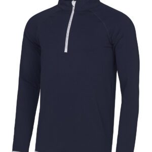 Cool ½ zip sweatshirt - French Navy/Arctic White, S