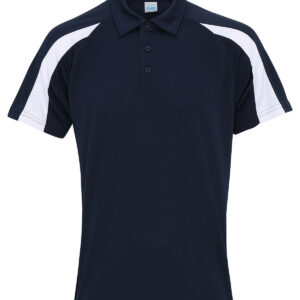 Contrast cool polo - French Navy/Arctic White, S