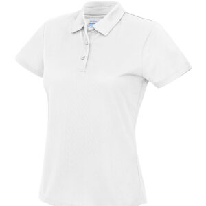 Women's cool polo - Arctic White, XS