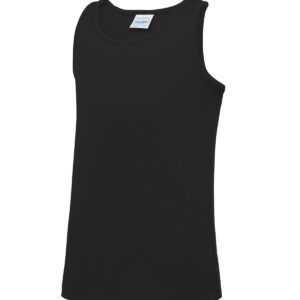 Kids cool vest - Jet Black, 3/4 Yrs