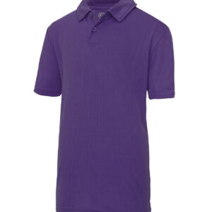 Kids cool polo - Purple, 3/4 Yrs