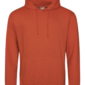 College hoodie - Burnt Orange, XS