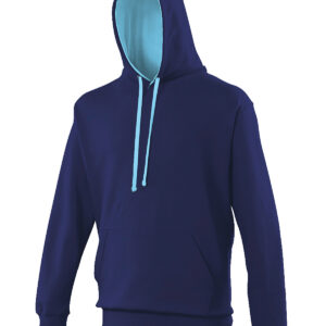 Varsity hoodie - Oxford Navy/Hawaiian Blue, XS