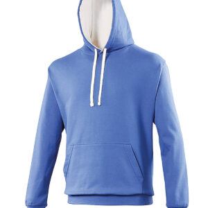 Varsity hoodie - Royal Blue/Arctic White, XS