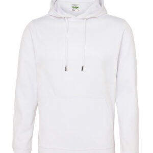 Sports polyester hoodie - Arctic White, S