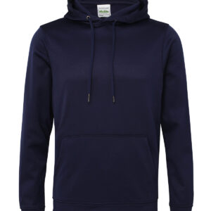 Sports polyester hoodie - Oxford Navy, S