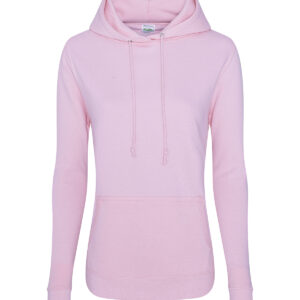 Women's College Hoodie - Baby Pink, XS