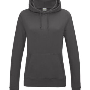 Women's College Hoodie - Charcoal, XS