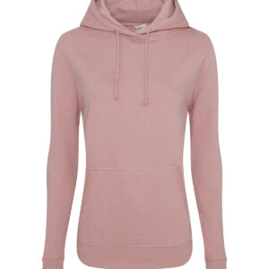 Women's College Hoodie - Dusty Pink, XS