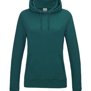Women's College Hoodie - Jade, XS