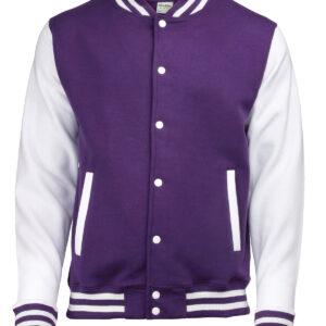 Varsity jacket - Purple/White, XS