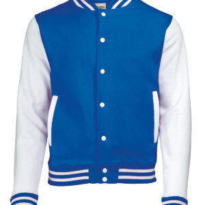 Varsity jacket - Royal Blue/White, XS