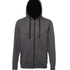 Varsity zoodie - Charcoal/Jet Black, S