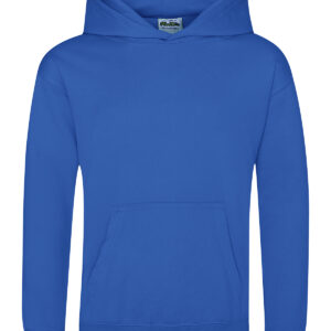 Kids sports polyester hoodie - Royal* Blue, 3/4 Yrs