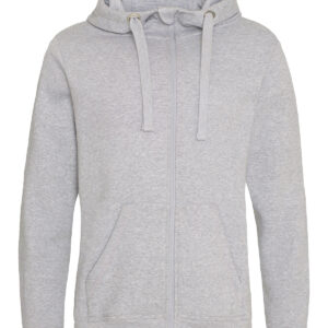 Heavyweight zoodie - Heather Grey, XS