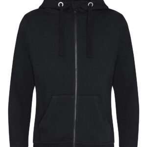 Heavyweight zoodie - Jet Black, XS