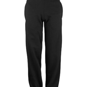 Kids cuffed sweatpants - Jet Black, 5/6 Yrs