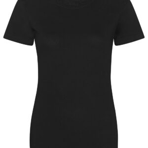 Women's triblend T - Solid Black, XS