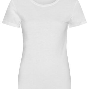 Women's triblend T - Solid White, XS