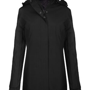 Ladies' parka - Black, XS