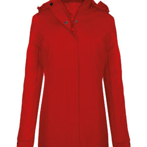 Ladies' parka - Red, XS