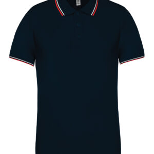 Short sleeve polo shirt - Navy, S