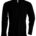 Men's long-sleeved V-neck T-shirt