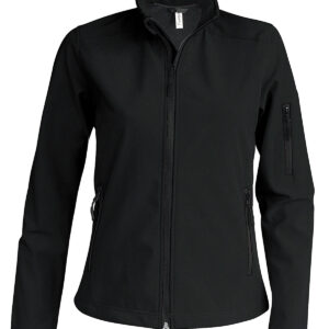 Ladies' softshell jacket - Black, S
