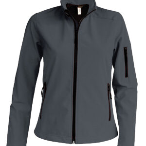 Ladies' softshell jacket - Titanium, S
