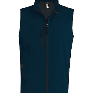 Men's softshell bodywarmer - Navy, S