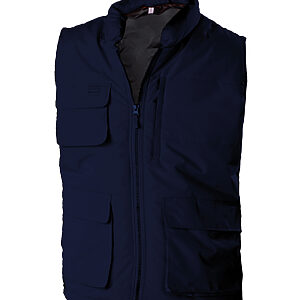 Quilted bodywarmer - Navy, S