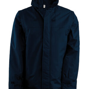 Detachable-sleeved blouson jacket - Navy/Navy, S