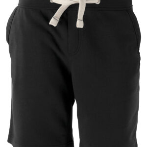 Unisex French terry Bermuda shorts - Black, S