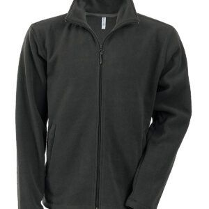 Falco full zip microfleece jacket - Dark Grey, S