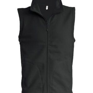 Luca men's microfleece gilet - Dark Grey, S